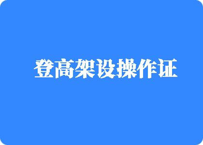 操亚洲女人小眼逼逼登高架设操作证